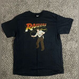 1981 Indiana jones promo tee large